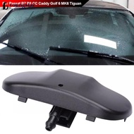 YOUNGSTAR 2Pcs Car Front Windshield Glass Washer Wiper Water Spray Nozzles for Caddy Golf 6 MK6 MK5 