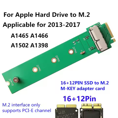 Adapter Hard Disk Adapter SSD M2 To M.2 NGFF PCIE Adapter For Apple MacBook Air Mac Pro 2013 2014 20