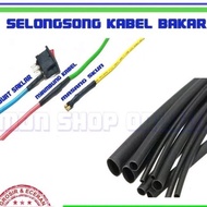 Heatshrink Solasi Bakar Solatip Bakar Selongsong Bakar 3MM 3 MM Per 1 CM