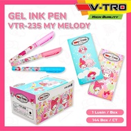 My Melody / VTR-242 Pompompurin 0.5mm Gel Pen (12pc)