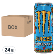MONSTER ENERGY 魔爪 芒果狂歡碳酸能量飲料  355ml  24罐