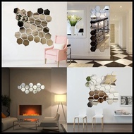 Cermin HIASAN RUMAH/OFFICE HONEYCOMB MIRROR/HEXAGON