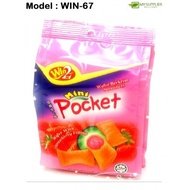 Win2 50g Mini Pocket-Strawberry Wafer (608E)