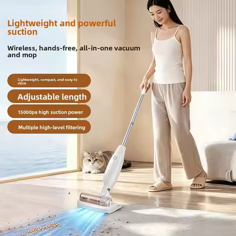 New wireless handheld suction and mop all-in-one vacuum cleaner lazy flat mop spray mop household va