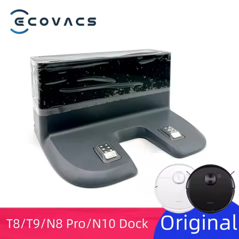 New Original ECOVACS Charge Dock CH1822 for Deebot OZMO T8 AIVI T8+ T9+ N8+ N8 Pro T9 AIVI Robotic V