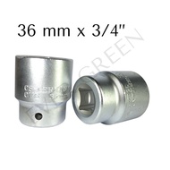 MATA 36 mm x 3/ 4 Large Socket Wrench Jumbo Socket Wrench 36mm Shock/ 3 4 inch Bus Eye Tap Truck/