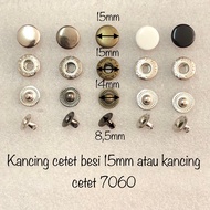 Snap button 15mm per 144 set snap button/ snap button/ V-7060/