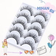 MIHAN Diamond Manga Lashes Handmade fiber Shiny Spiky Fuffy Lashes Thick Long Eye Lashes