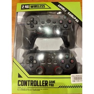 PC Controller Joystick/ Wireless Controller 2-Piece Battery Powered Gamepad High Definitions Control