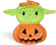Star Wars Yoda Plush Dog Toy - Pumpkin Head, Soft, Small, 6 Inch (FF19333-22)