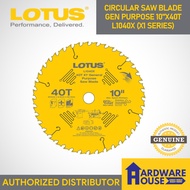 ▧ ◬ ☫ ♞,♘ORIGINAL LOTUS 10" 40T Circular Saw Blade TCT Carbide Table Miter Saw X1 Series LUTOS DIAB