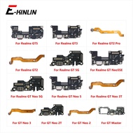 USB Charging Port Dock Plug Connector Charger Board Flex Cable For OPPO Realme GT Master Neo 2 2T 3 