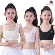 Teenager Girl kids Training Bra Cotton Vest Baju Singlet Budak Perempuan Baju Dalam Kanak
