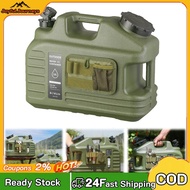 18L Water Container with Detachable Faucet Camping Water Jug No Leakage Home Use