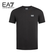 阿玛尼EMPORIO ARMANI奢侈品男装EA7男士棉质T恤衫 3KPT13-PJ02Z 黑色