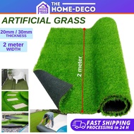 25MM / 30MM Light Duty Artificial Grass Fake Synthetic Karpet Rumput Tiruan ( 2 Meter Width ) 1m x 2m