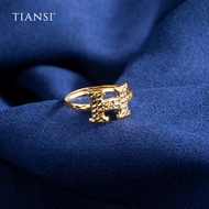 TIANSI 916 (22K) Gold H Ring H 戒指 Cincin Bajet H Emas 916