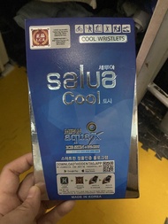 正韓 salua UV-CUT 防曬無指 冰袖 冰絲 防曬袖套防曬