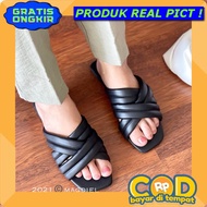 Ready Sandal Soervimy Import Sandal Women Sandal Flat Ready Size 40 Sandal Wanita Teplak Wanita Impo