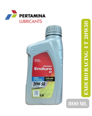 Oli Enduro Racing 4T 10W40 1000 ML 100% ORIGINAL Oli Pertamina Supra X Satria Rx king Jupiter mx dll
