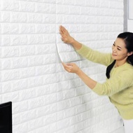 3D Foam Brick Wallpaper for Bedroom Wall Decoration