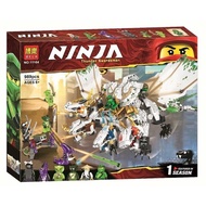 Assembling Ninja 11164 - 4-headed White Dragon READY-
