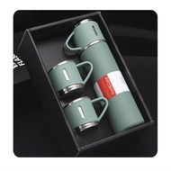 Bình giữ nhiệt kèm 2 ly Full Hộp sang trọng Cao cấp giữ nhiệt nóng lạnh 12h-Sét quà tặng