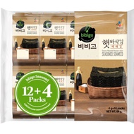 CJ Bibigo Savory Roasted Korean Seasoned Seaweed 16s x 4g [Korean]