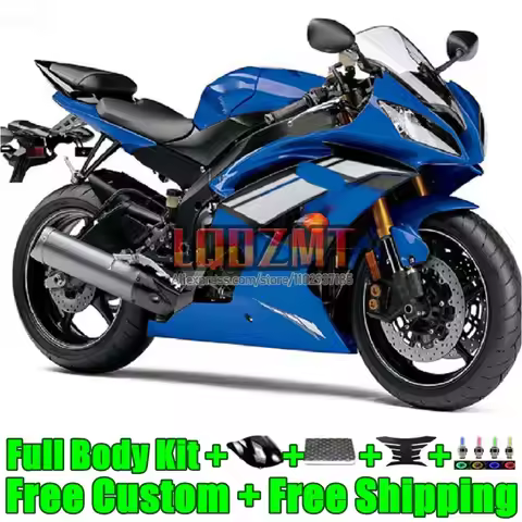 Injection Panel For YAMAHA stock blue YZF R6 600 CC R 6 600CC YZF-R6 YZF600 YZFR6 69LD.43 08 09 10 1