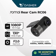70mai 1080P RC06 Rearview Cam for 70mai Dash Cam A500S A800 A800S Car Camera English