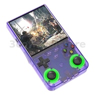 R36 Ultra 128G Open Source Handheld Game Console Built in 30000+Games 4-inch IPS Screen RK3326 Chip 