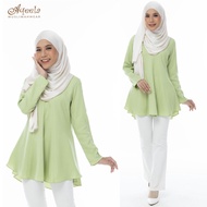 AQEELA Muslimah Princess Blouse (qb147)