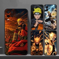 E- 7 cartoon cool anime naruto uzumaki for Realme 3 5 6 7 Pro Q 5i 5s 6i 7i Black TPU silicone phone