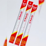 1 Pcs Butterfly Ruler 30 CM Plastic Ruler/