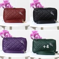 Quinta Tas Selempang Mahyra Wanita Multifungsi Tas Pengatur Keuangan