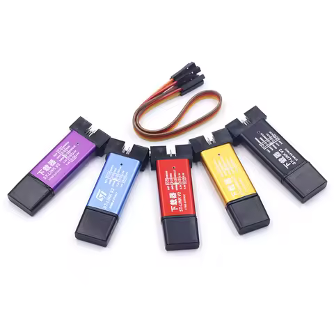 New LINK Stlink ST-Link V2 Mini STM8 STM32 Simulator Download Programmer Programming EWSTM8 With Cov