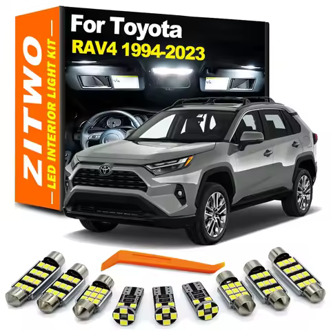 ZITWO LED Interior Light Bulb Kit For Toyota RAV4 MK1 MK2 MK3 MK4 MK5 I II III IV V 1994 - 2017 2018