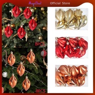 MagiDeal 8 Christmas Tree Pendants, Tree Decorations for Holiday, Garden, Thanksgiving,
