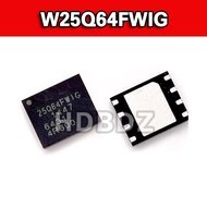 1-5pcs 25Q64FWIG W25Q64FWIG 25Q64JVIQ W25Q64FVZEIG W25Q64JVIQ 25Q64FVIG Flash Memory Chip IC SMD