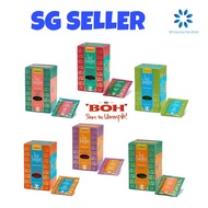(SG SELLER) Teh BOH seri songket lychee with rose tea bag sachet, Earl Grey Tangerine Mango Passion 