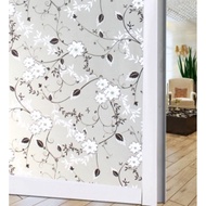 Gratis Ongkir - Sticker Kaca Motif 90cm x 100cm / Stiker Kaca Rumah / Sandblast / Sticker Kaca Motif