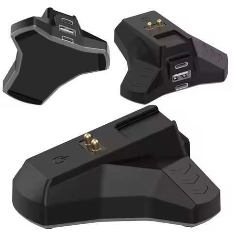 Mouse Charger Docking Station for Razer Naga Pro/DeathAdder V2Pro Wireless Mouse Charging Dock with 