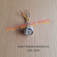Soket / Socket Sensor Oksigen O2 Toyota Vios Yaris Altis