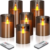 Warm Light 10.16 Glass 6 Packs Acrylic Battery Saving Battery Power Supply Hours 15.24400 Diameter c