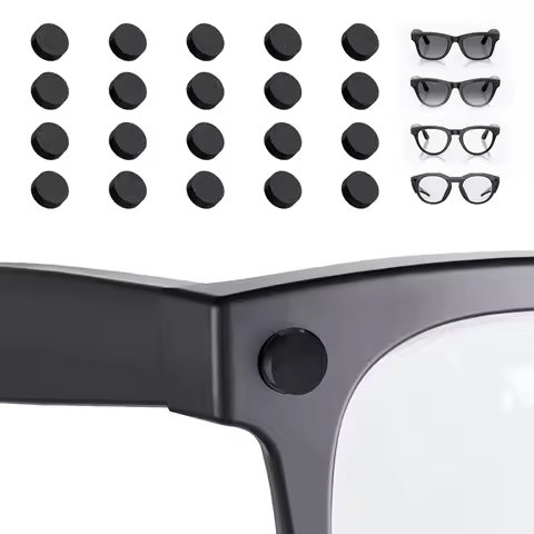 Low-Tack LED Light Blocking Stickers Non-Slip Restickable Sunscreen for Glasses Baffle for Ray Ban M