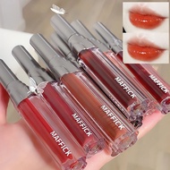 Maffick Lip Gloss Cute Bottle Mirror Moisturize Moisturizing Water Proof Velvet Lasting Lipstick