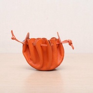 GOYARD 橙色PVC燒麥小零錢包掛件肩背包