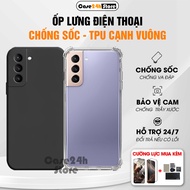 Samsung S22, S22 Plus, S22 Ultra flexible case with 4-sided shockproof, camera protection, silicon m