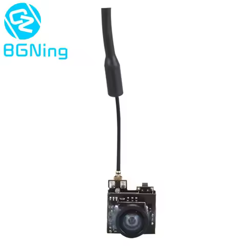 LST-S2+ 5.8G 25MW 40CH 800TVL Transmitter FPV AIO Micro Camera FPV Camera with OSD Mini RC Racing Dr