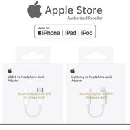 Apple USB-C To 3.5mm Headphone Jack Adapter Apple 3.5mm to Lightning Headphone Jack Adapter